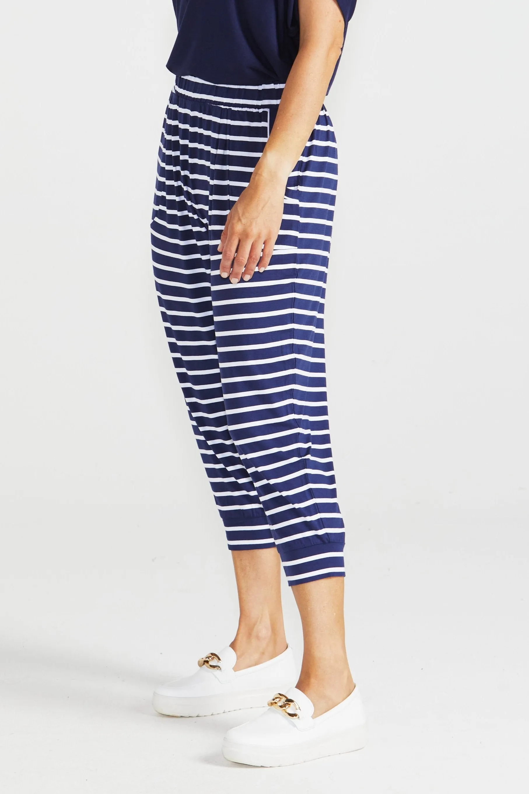 Betty Basics Tokyo Pant Parisian Stripe