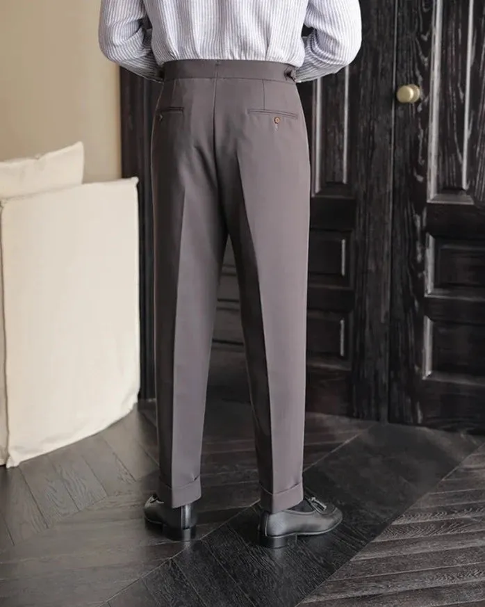 British outfit elegant trousers