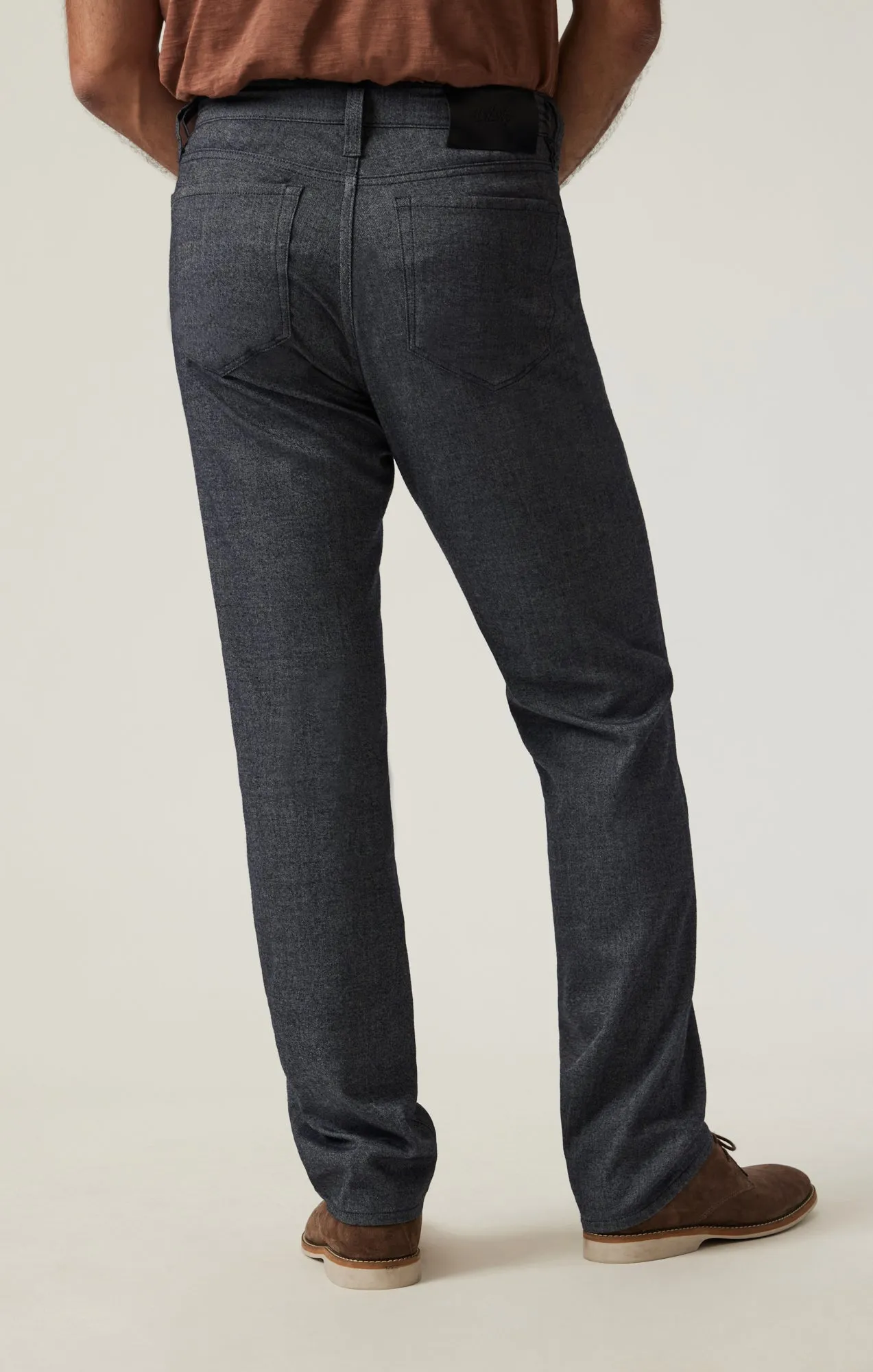 Charisma Relaxed Straight Pants in Navy Elite