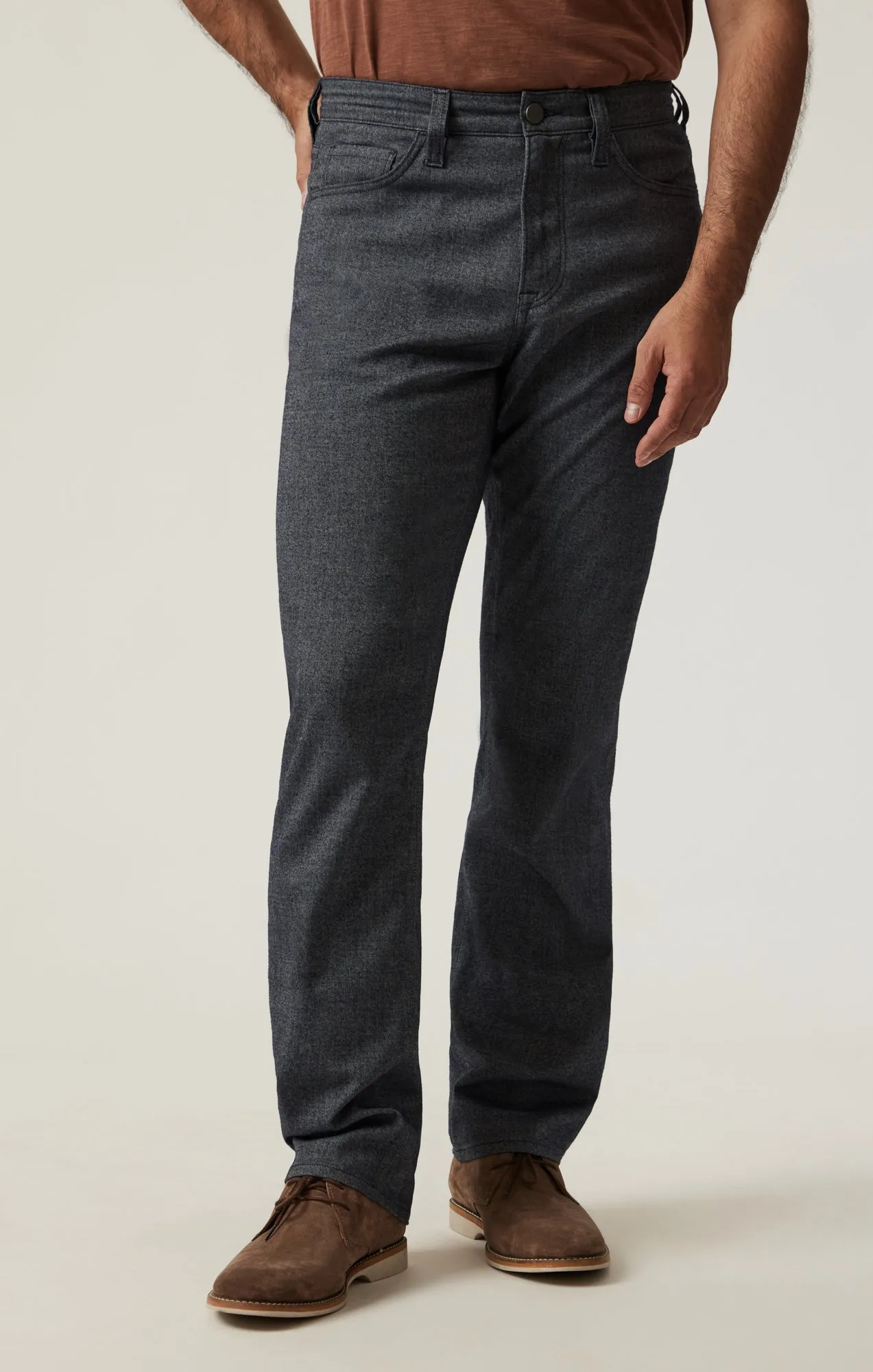 Charisma Relaxed Straight Pants in Navy Elite