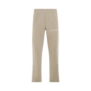 Classic Track Pants in Beige/Off White