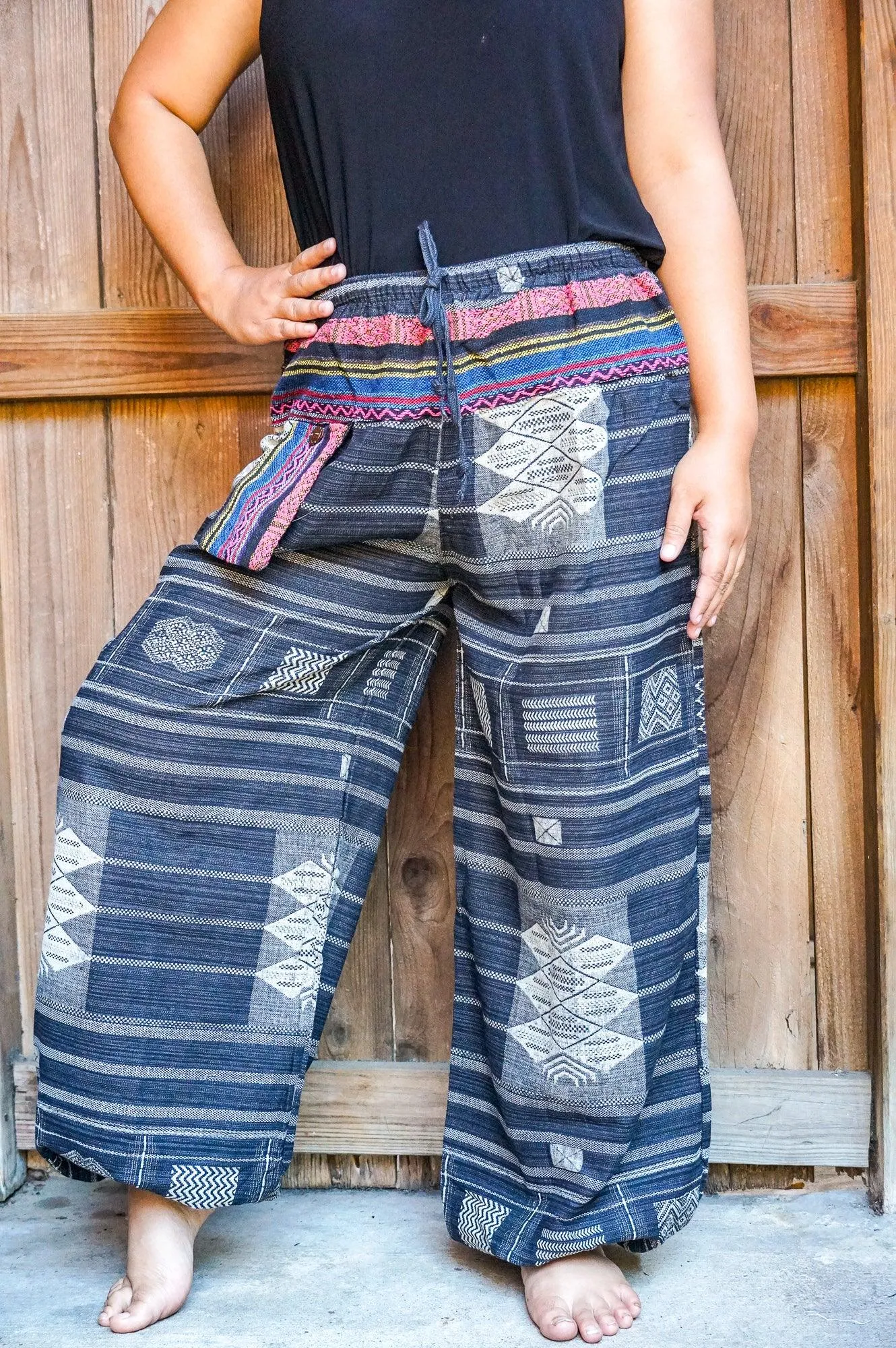 Cotton Women Tribal Boho Pants Hippie Pants