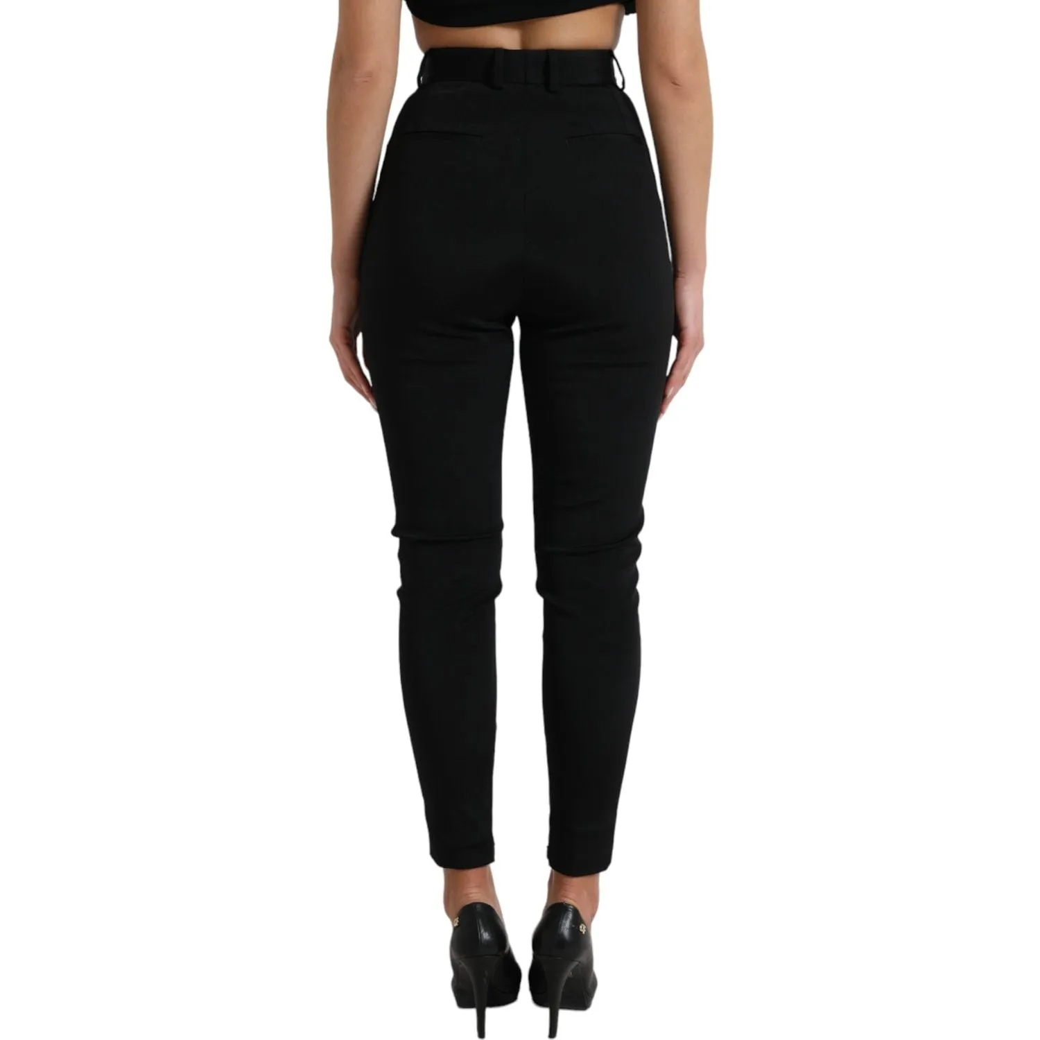 Dolce & Gabbana Elegant High Waist Skinny Pants