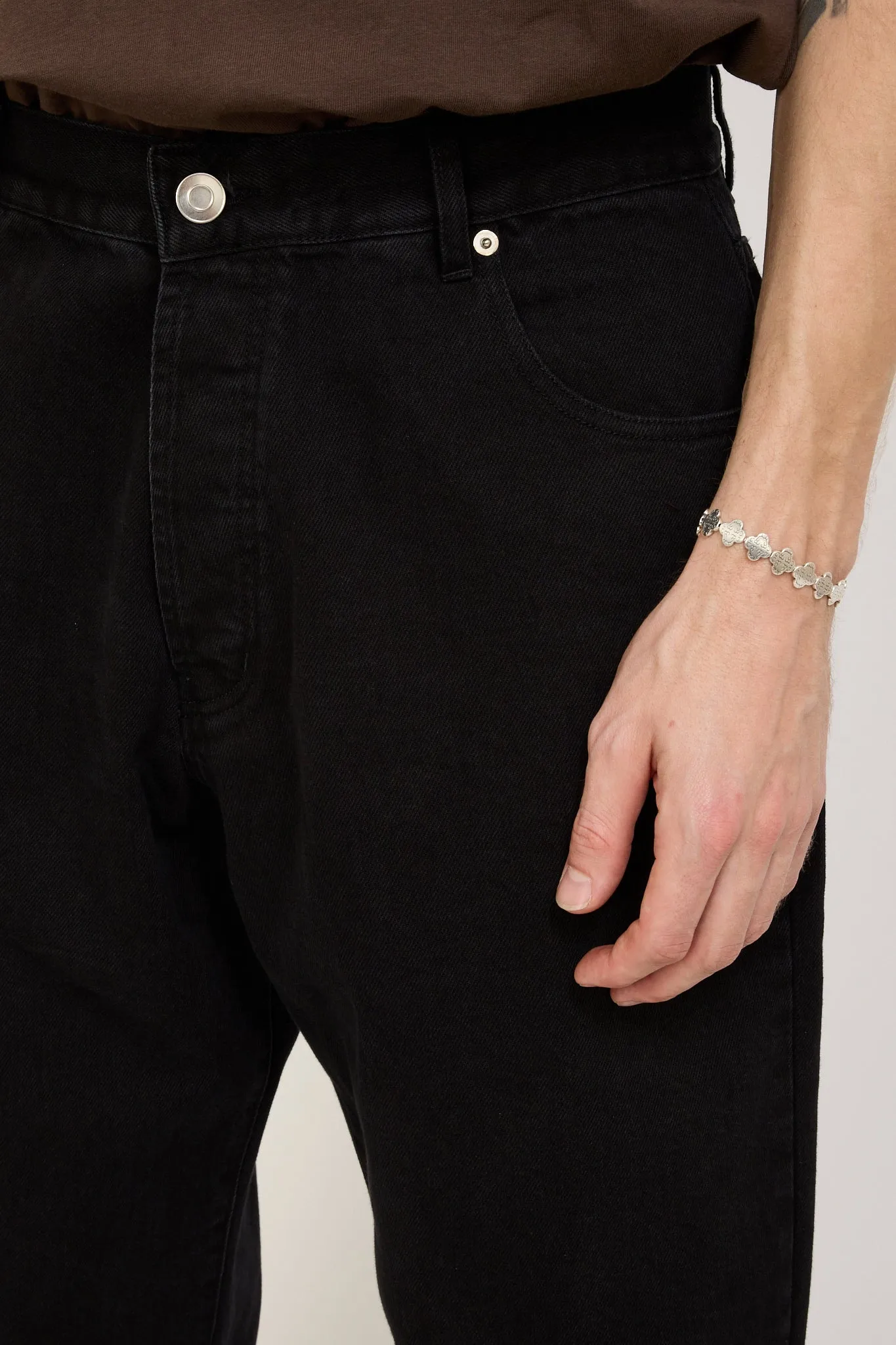 Drs Denim Pants Black