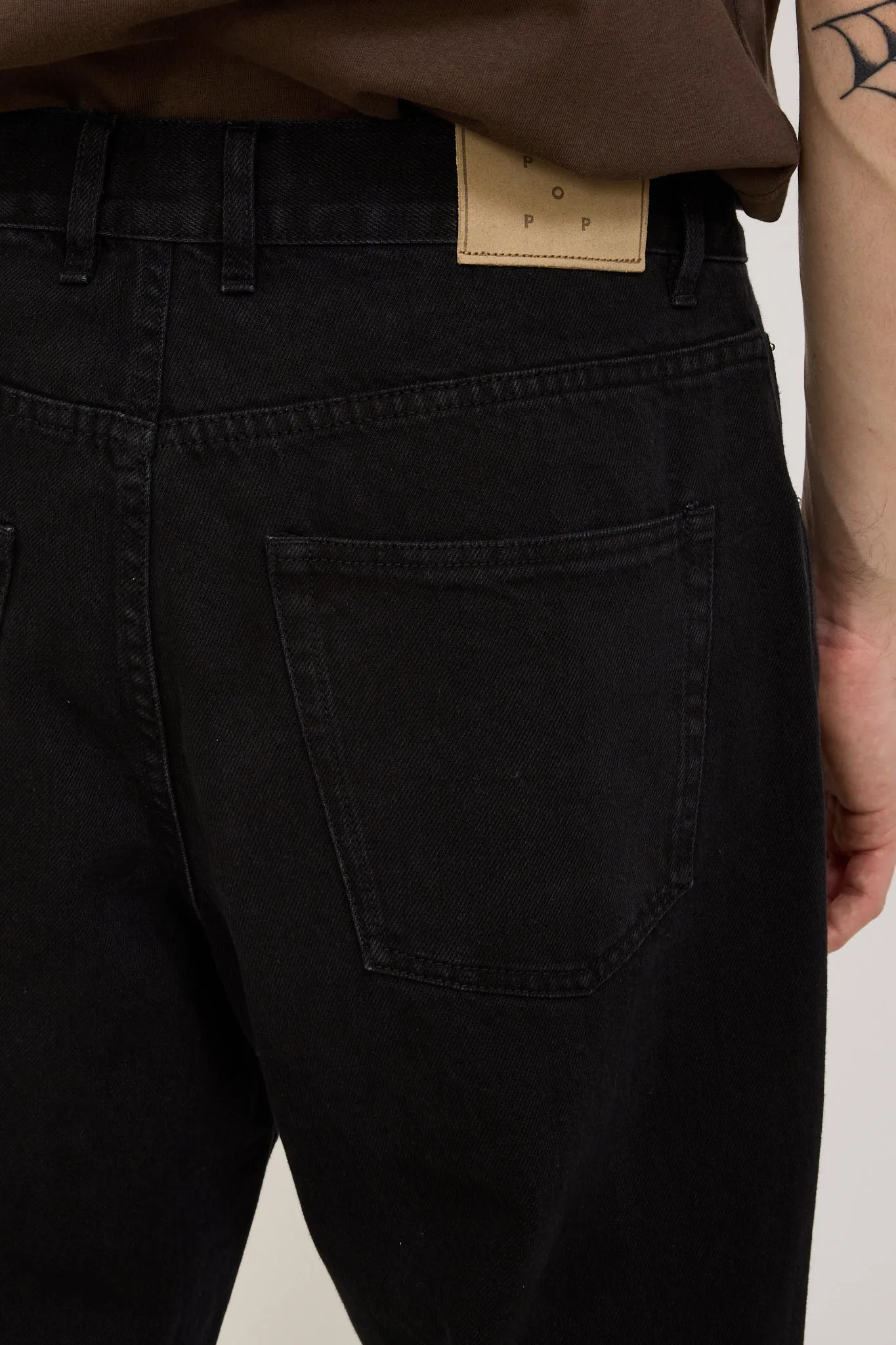 Drs Denim Pants Black