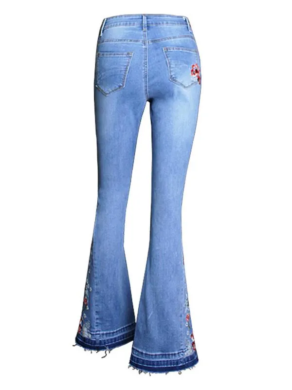 Elegant Jean Pants Bottoms