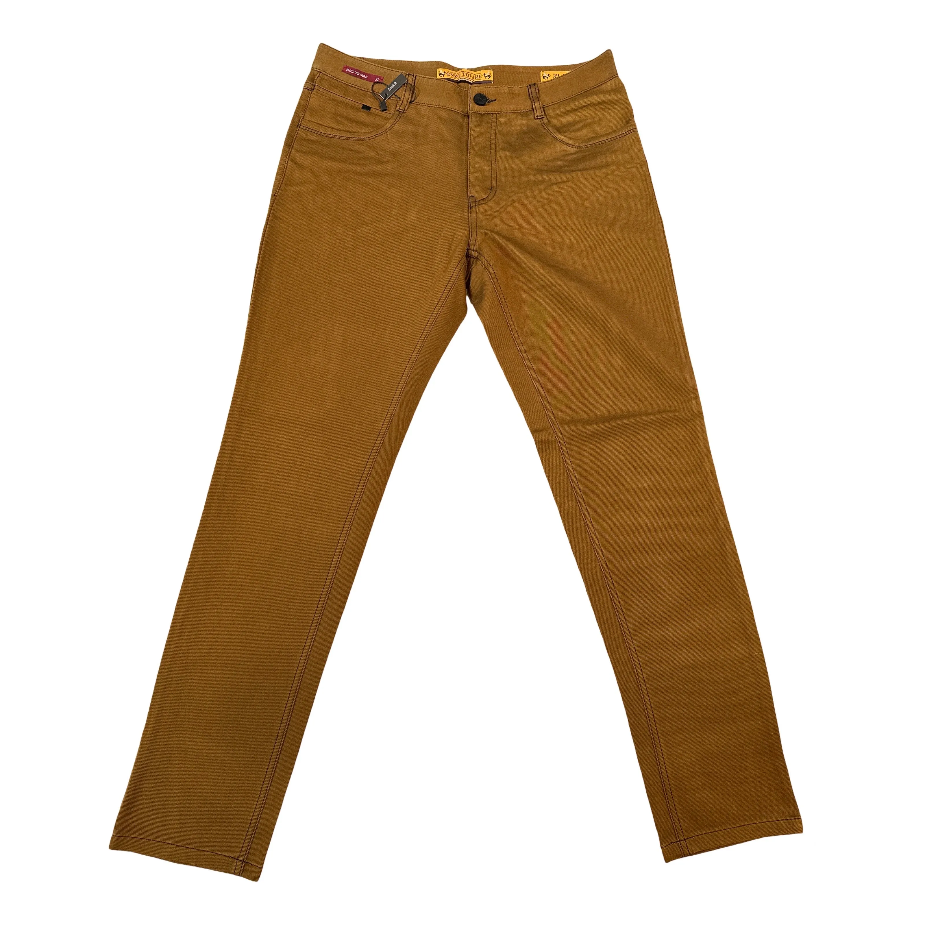 Enzo Getty-32 Carmel Thick High End Pants