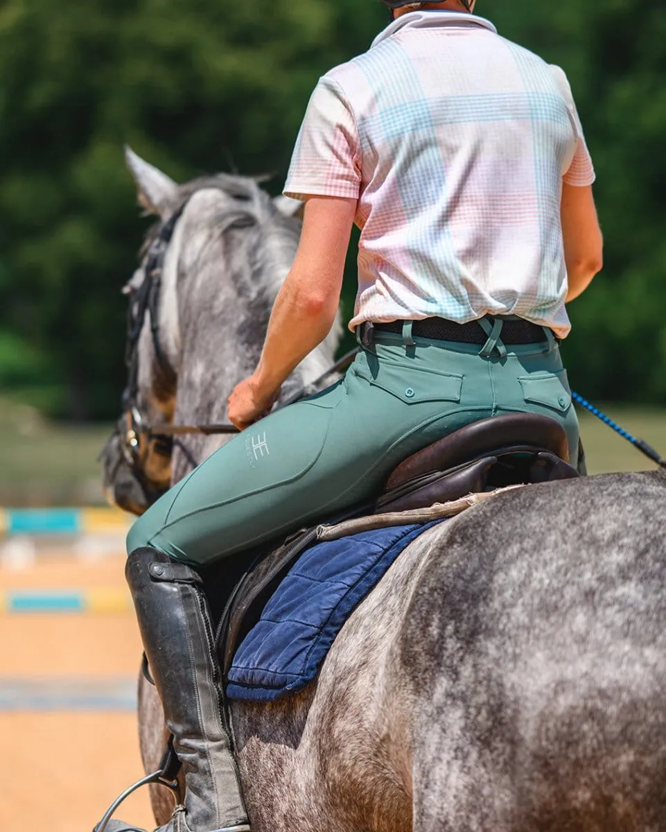 Equestly- Lux GripTEQ Riding Pants (Jade)