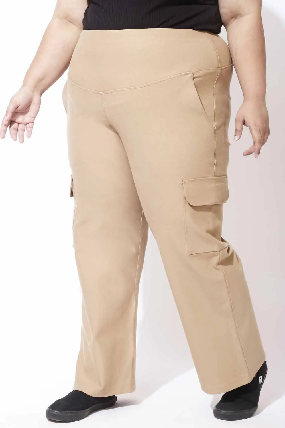 Fawn Tummy Shaper Cargo Pants