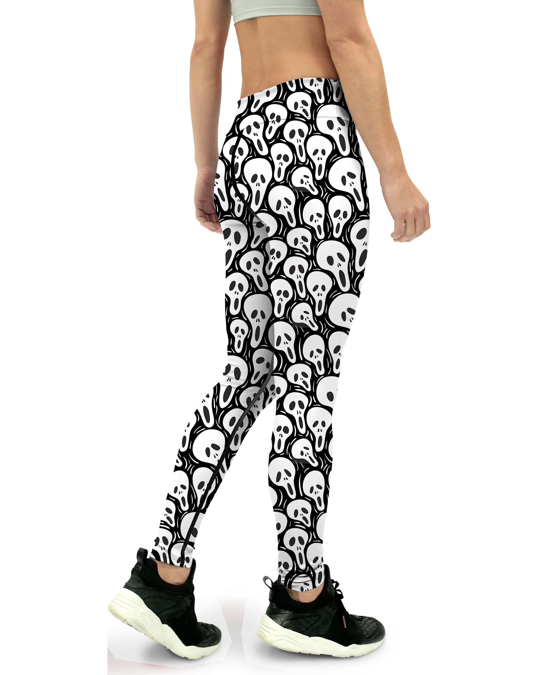 Ghost Face Yoga Pants