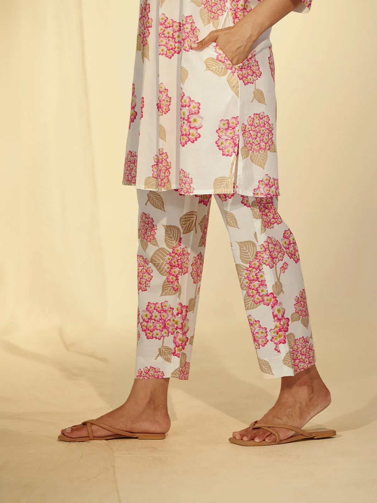 Heliotrope Cotton Pant