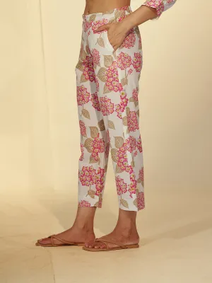 Heliotrope Cotton Pant