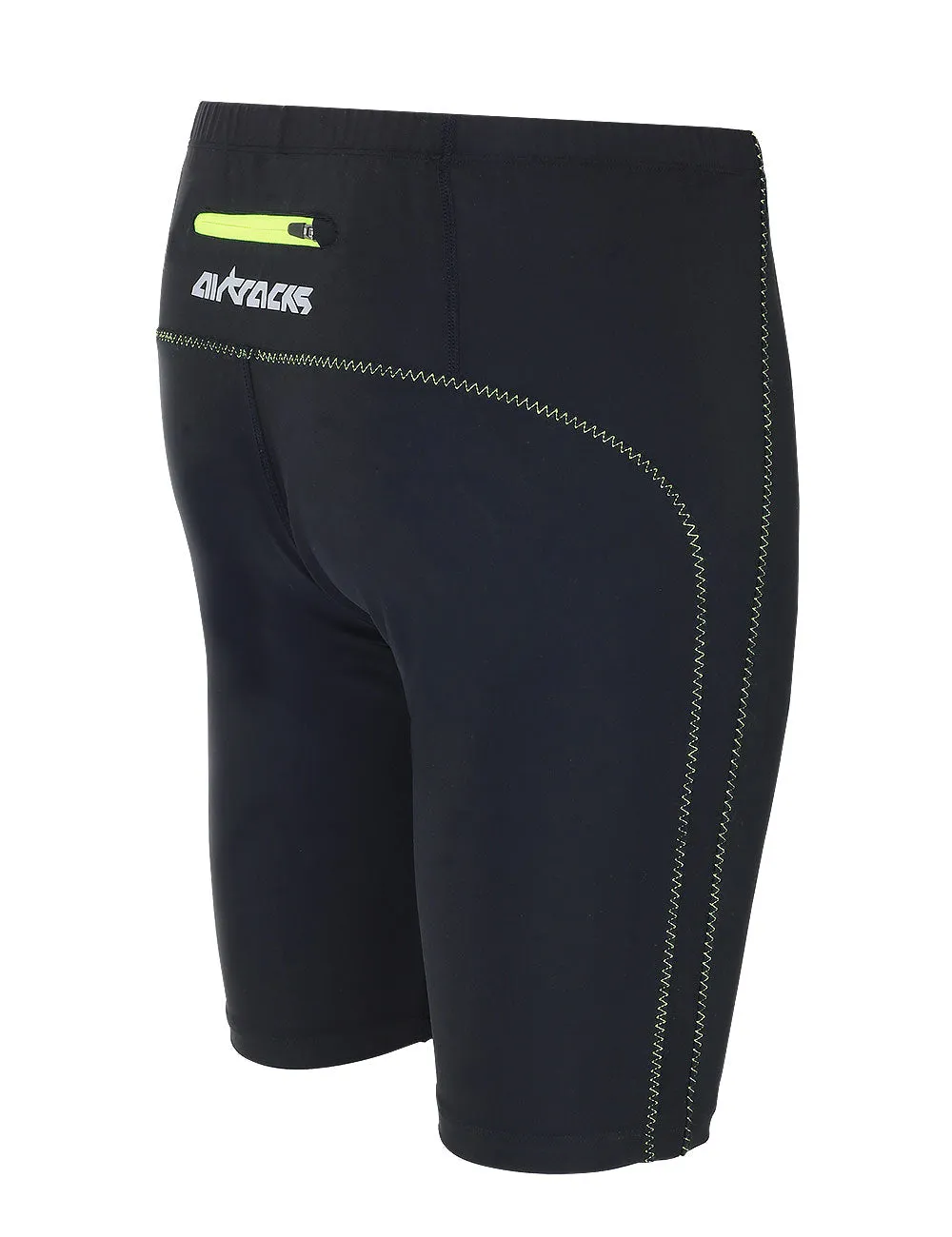 Herren Laufhose Tight Kurz Neon Setprodukt