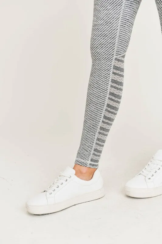 Highwaist Infinity Mesh Combo Leggings