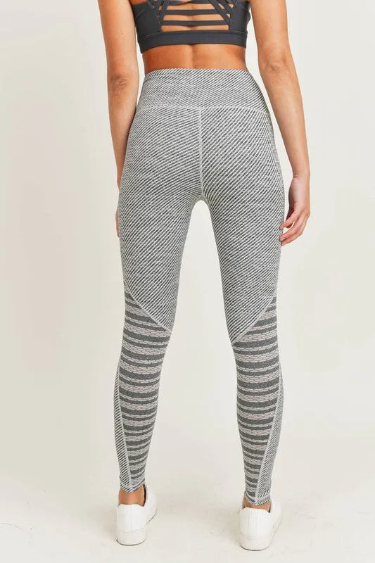 Highwaist Infinity Mesh Combo Leggings