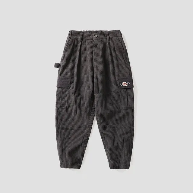 Hip Hop Loose Corduroy Pants