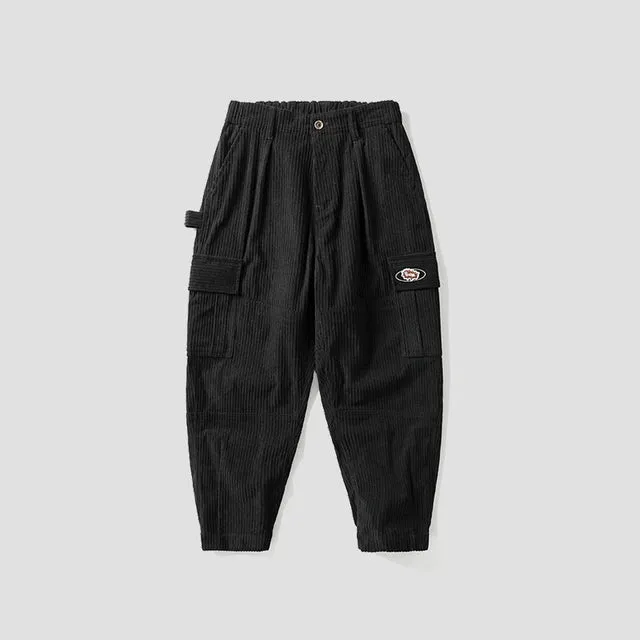 Hip Hop Loose Corduroy Pants