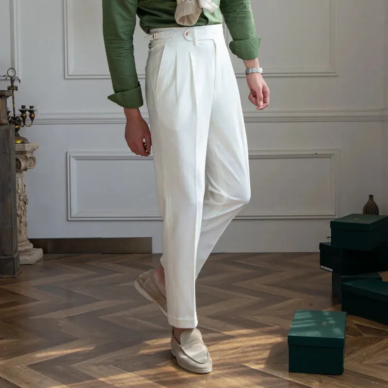 Italian design office high-waist trousers