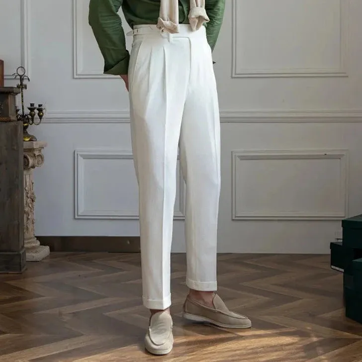 Italian design office high-waist trousers