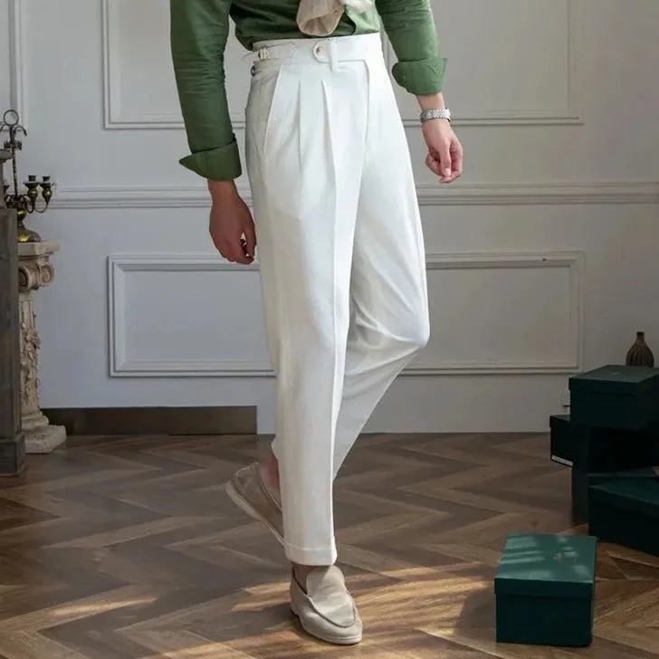 Italian design office high-waist trousers