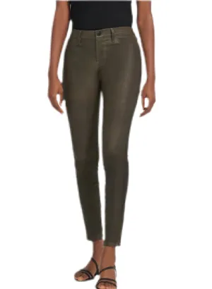 J Brand Mid Rise Skinny Leather Pant