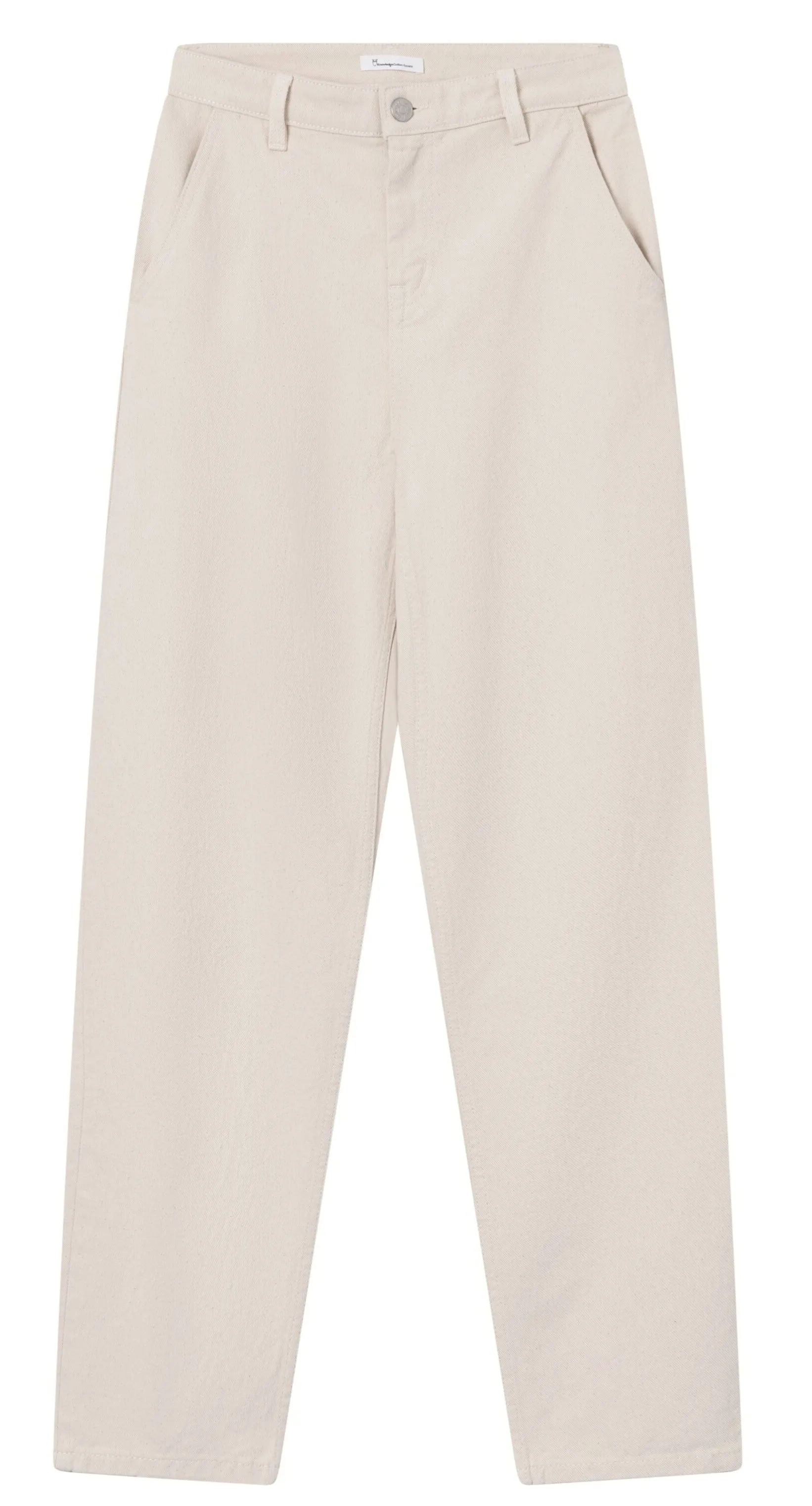 KCA 2170012 Calla tapered mid-rise  heavy twill workwear pant 3055 raw cotton women