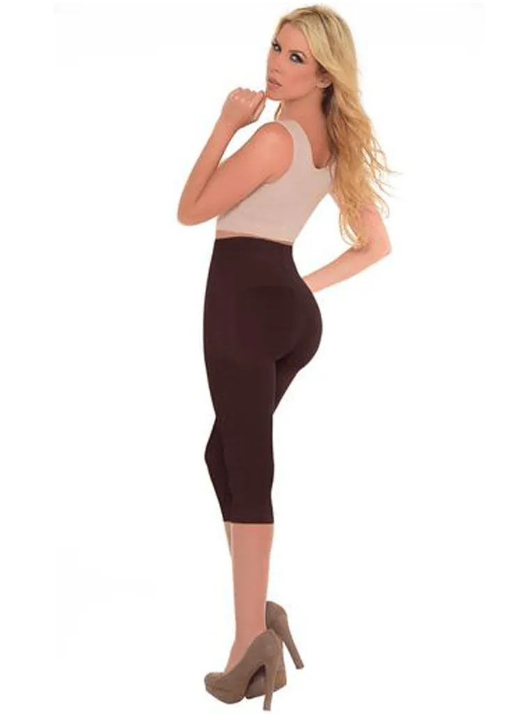 Laty Rose High Waist Butt Lifter Shaping Capri - Various Colors