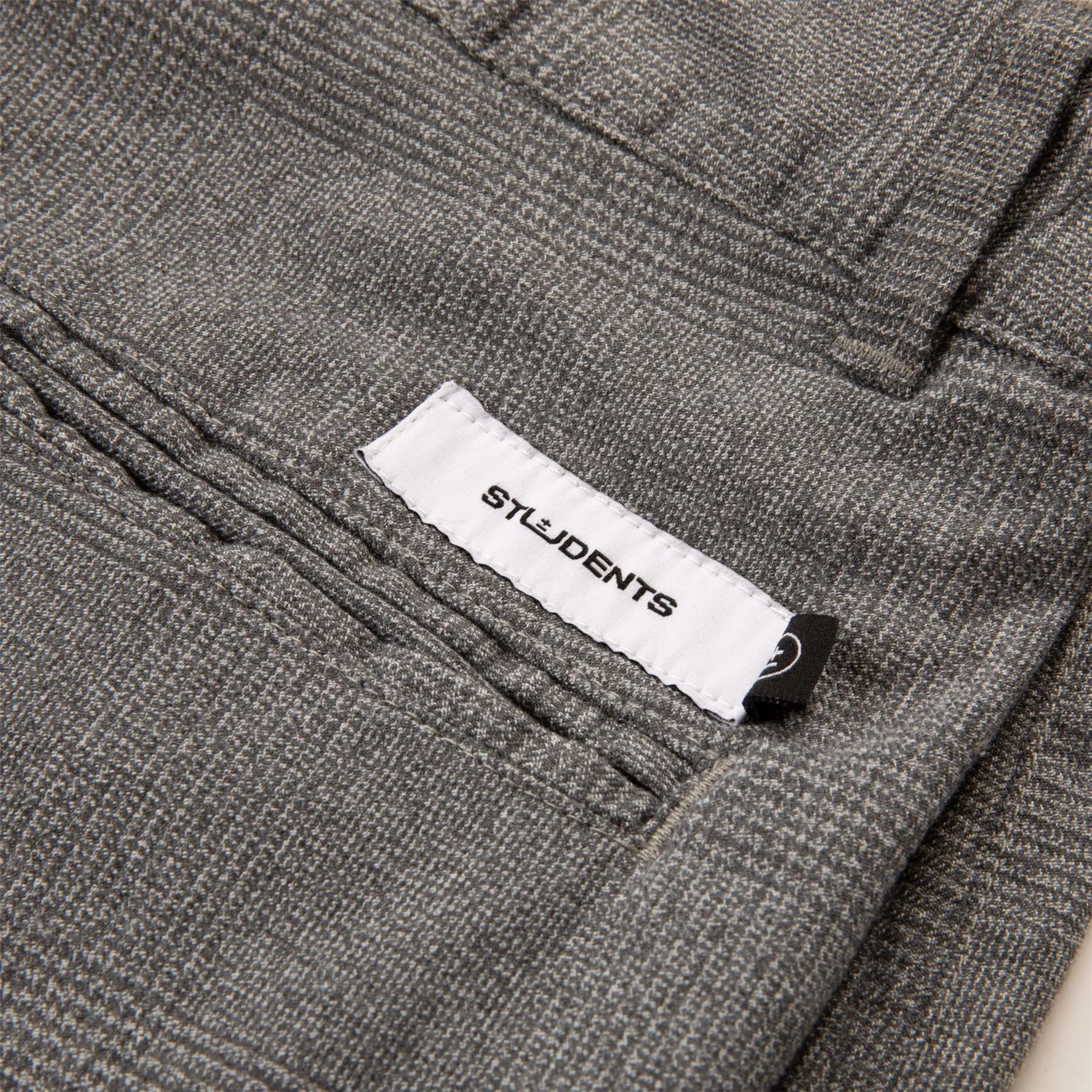 Macker Plaid Pants Grey - AW24