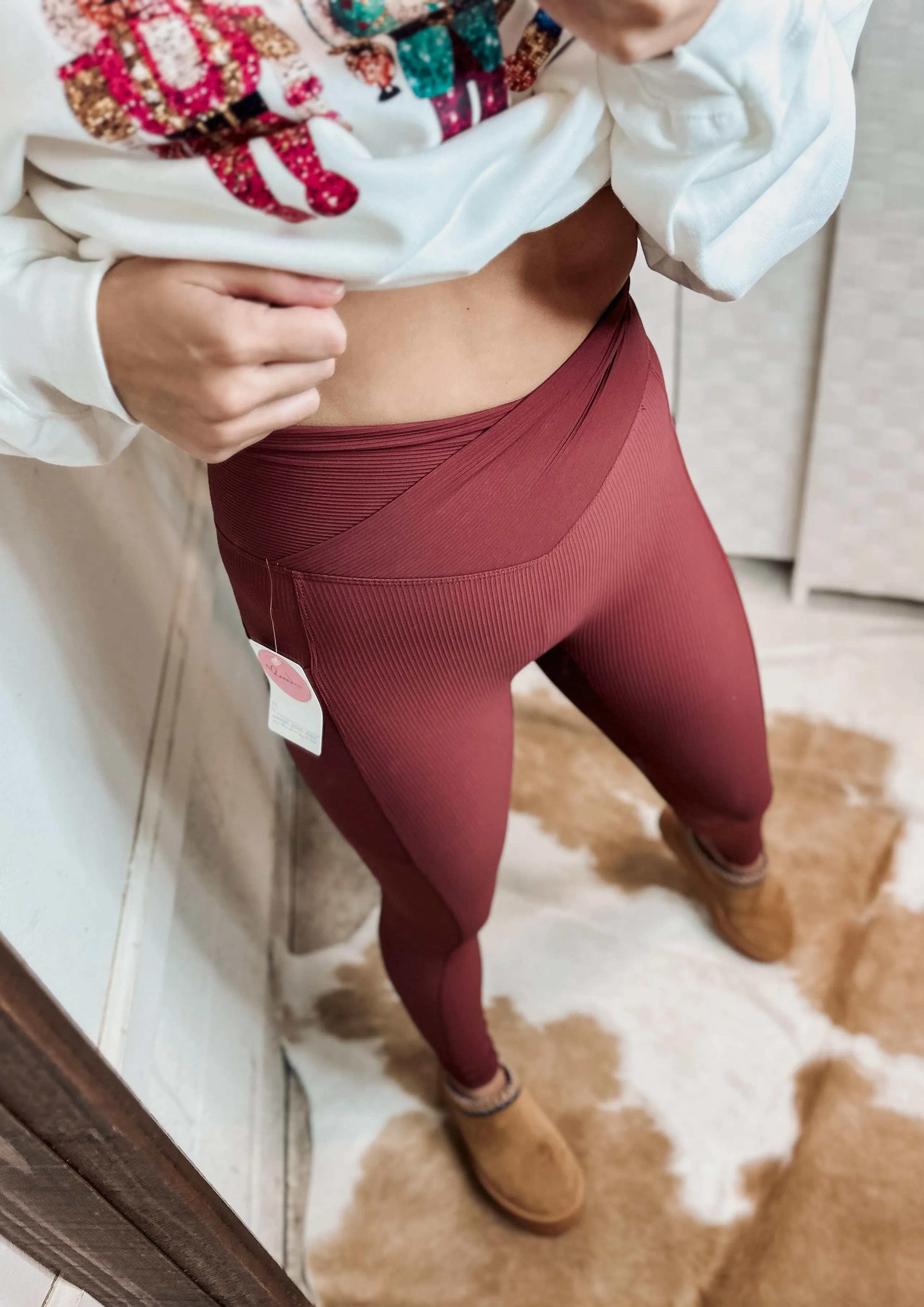 Max Sculpt Ribbed Leggings