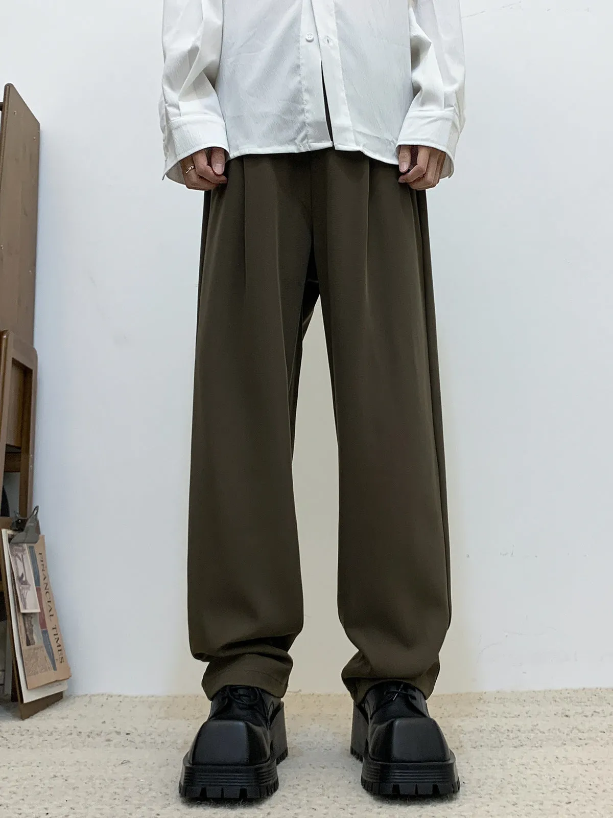 Men's Loose Casual Suit Pants