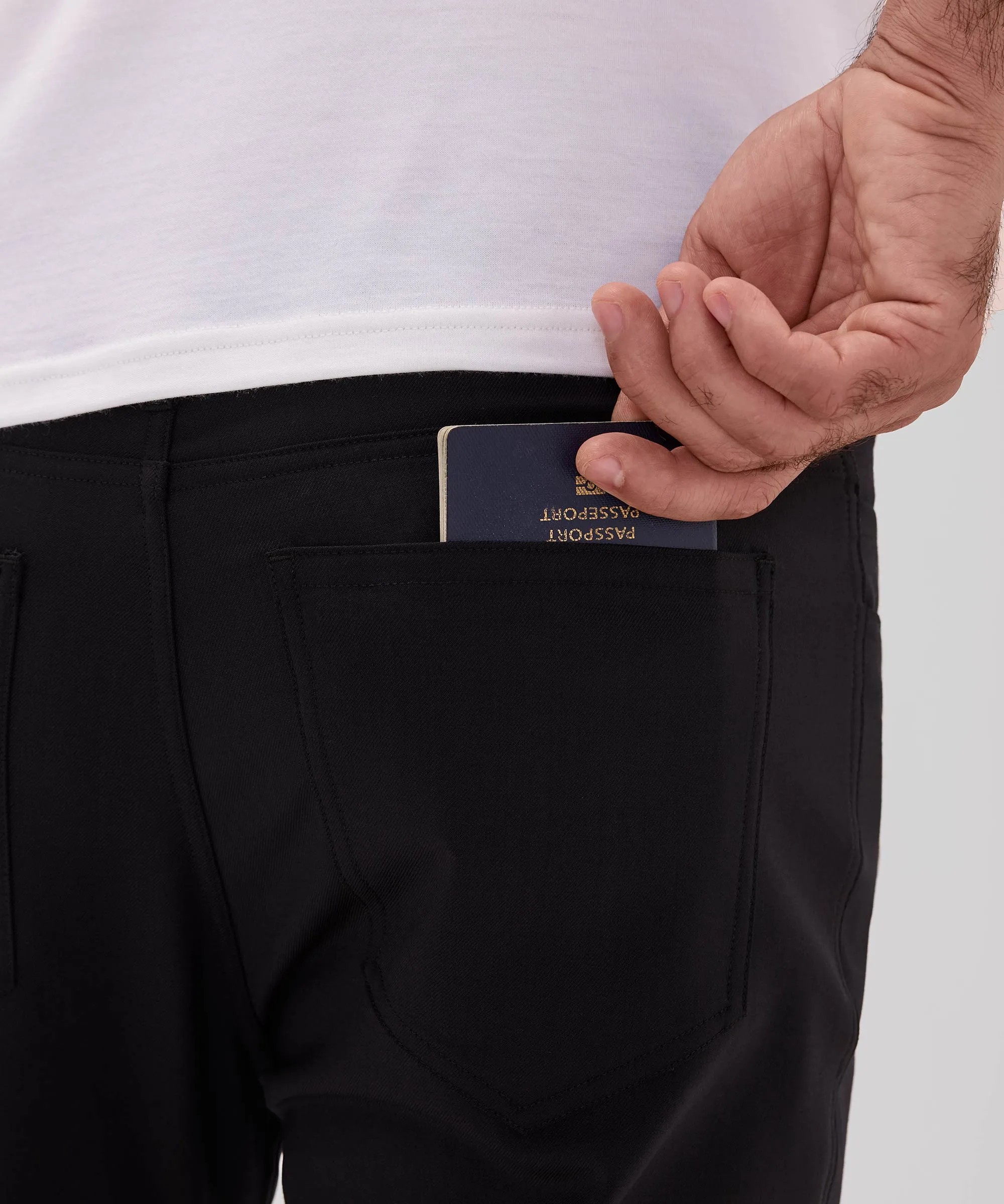 Men's Slim Merino Travel Pants