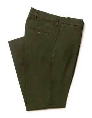 MOLESKIN PANTS - DARK OLIVE