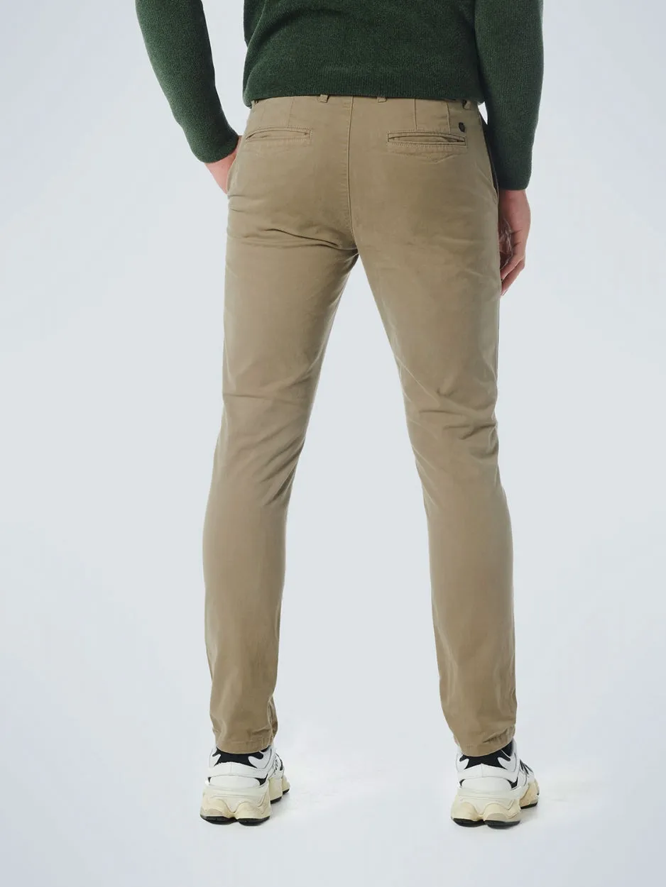 Pants Chino Garment Dyed Stretch | Taupe