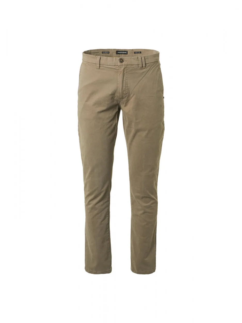 Pants Chino Garment Dyed Stretch | Taupe