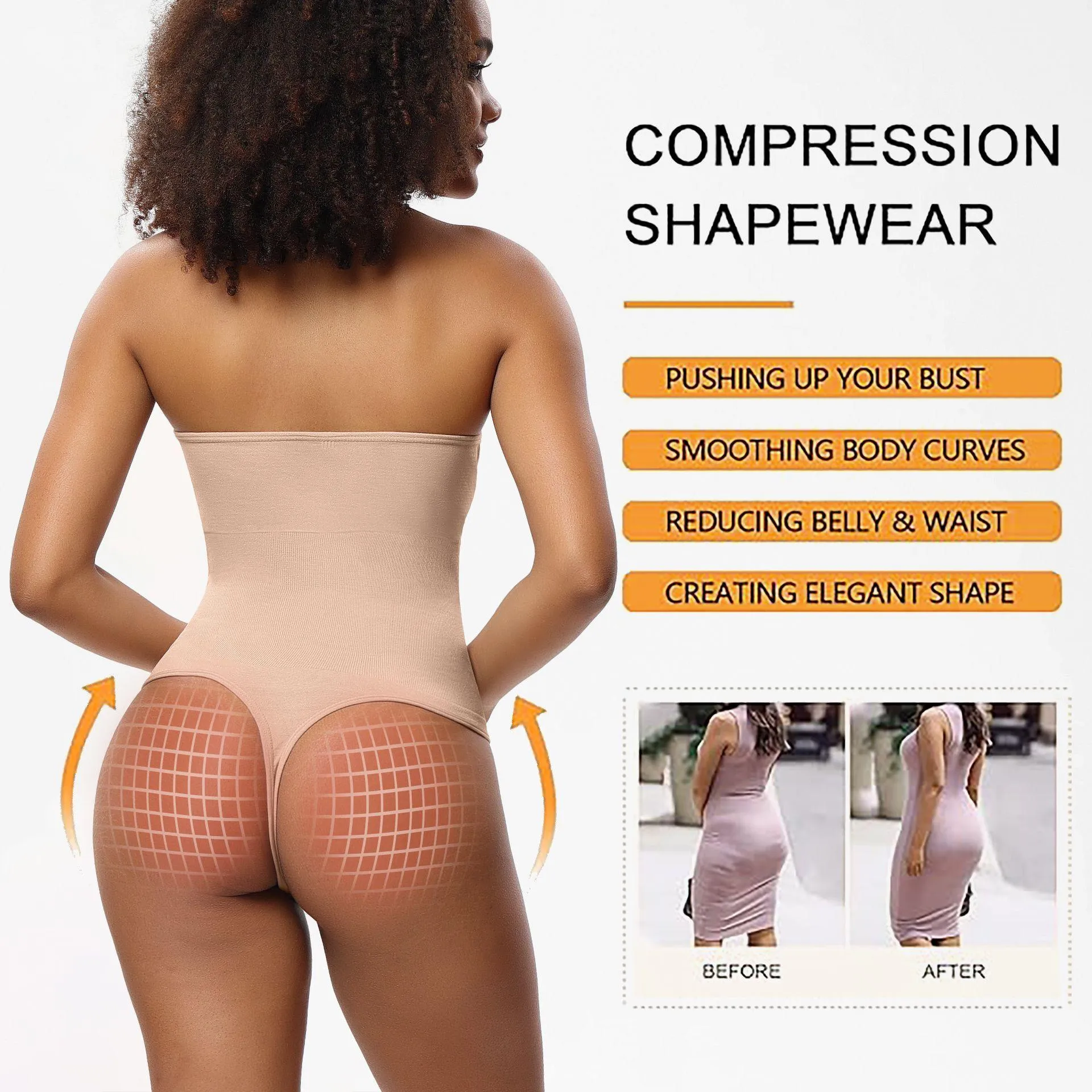 Plus Size Body shaper Jumper