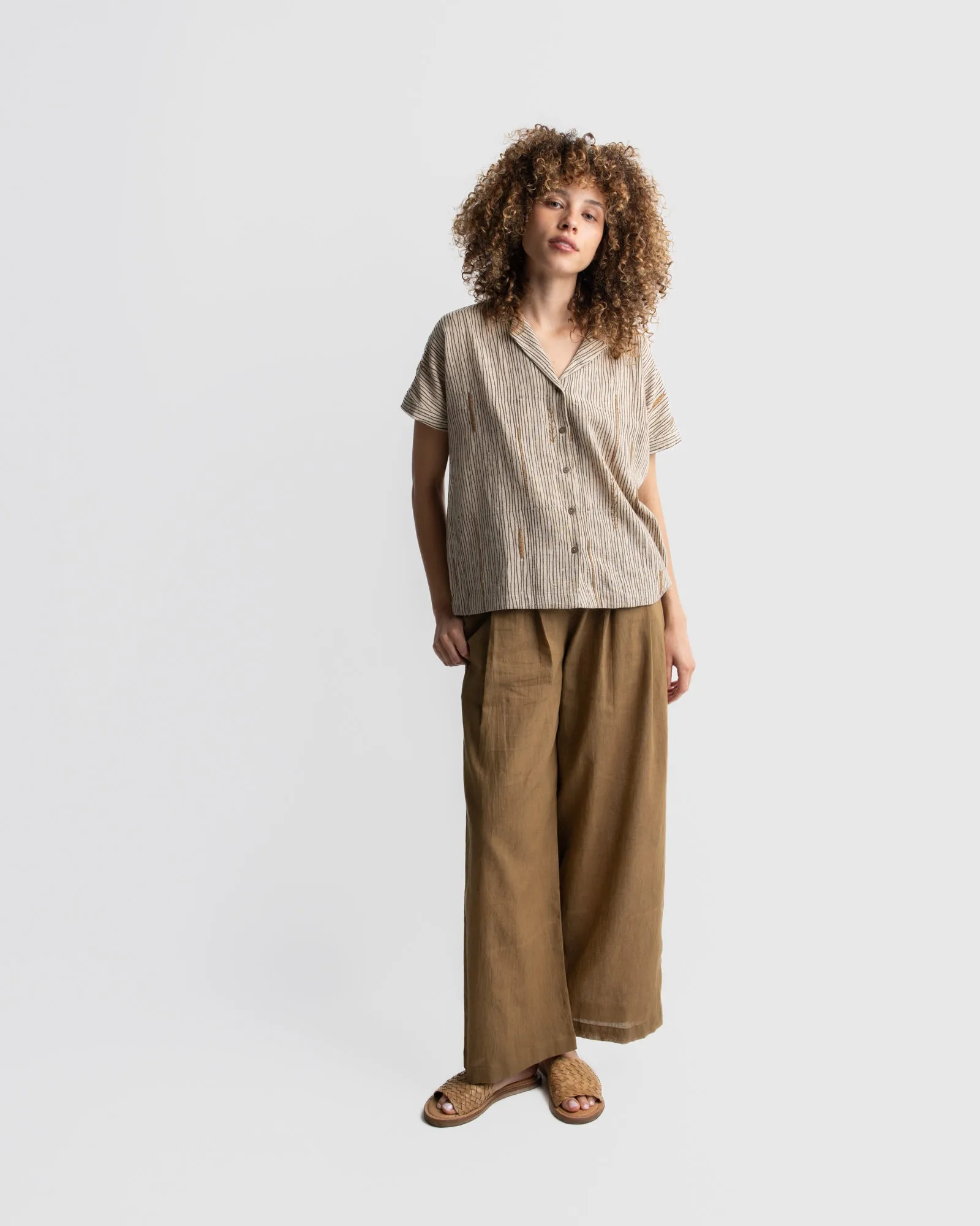 Relaxed Cotton Pants