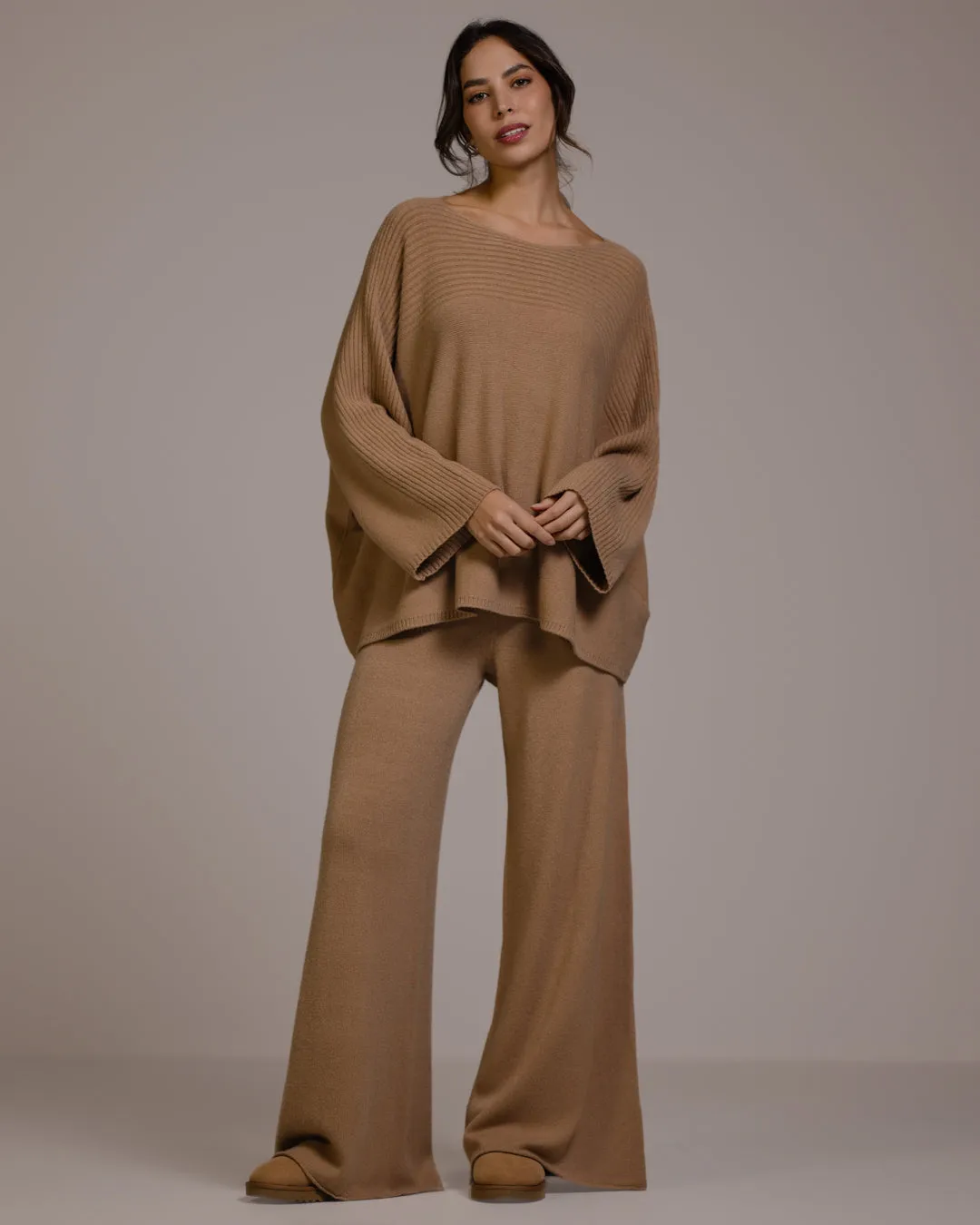 Relaxed Pants | Camel