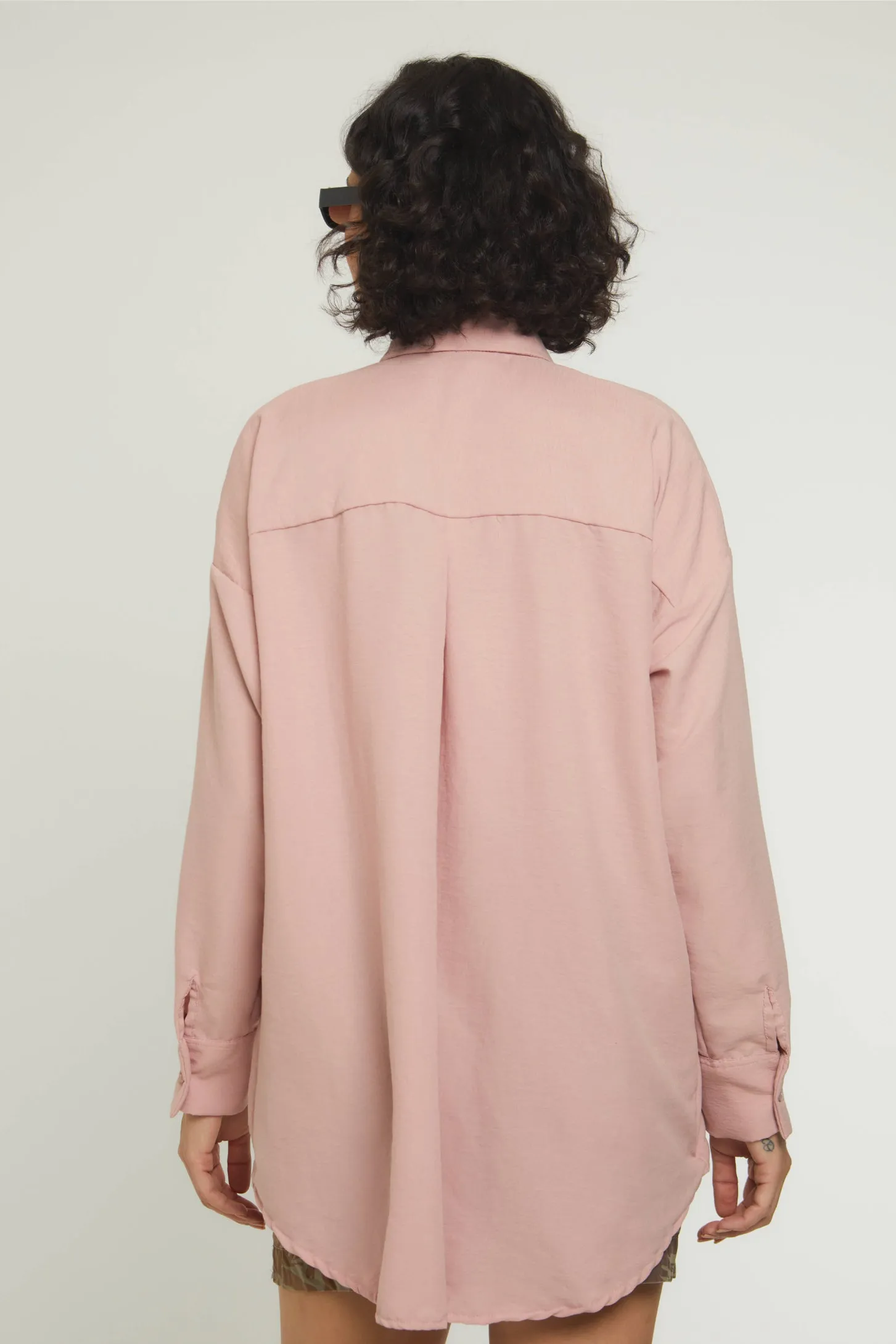 RELAXED VIBES SHIRT - BLUSH