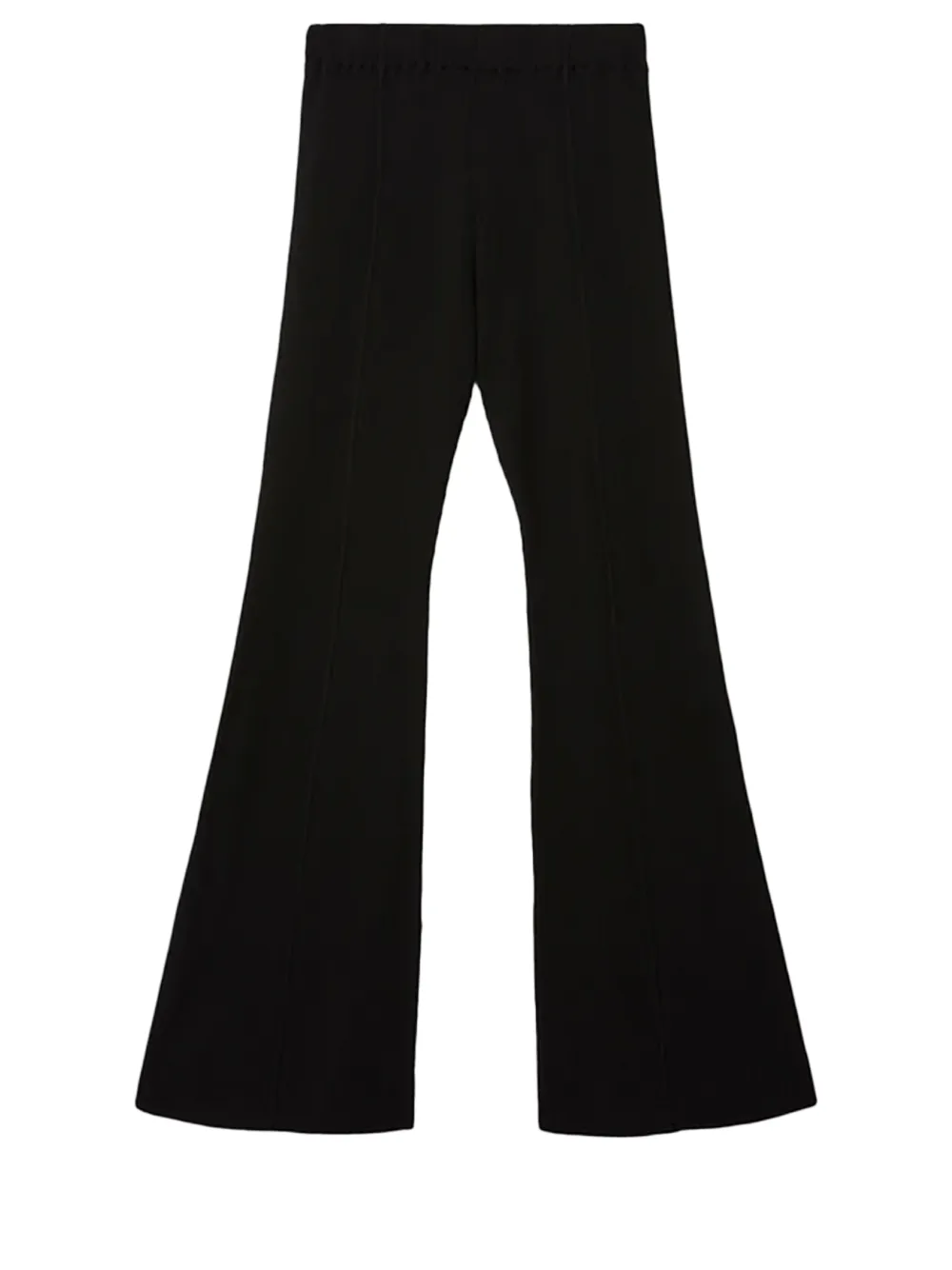 Rib Tight Flare Pants