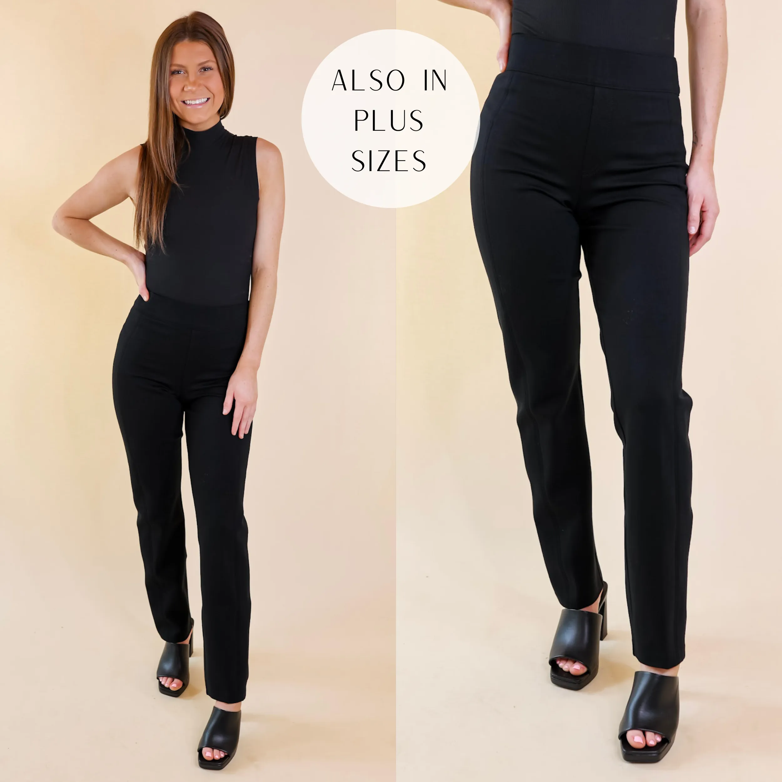 SPANX | The Perfect Pant Slim Straight in Black