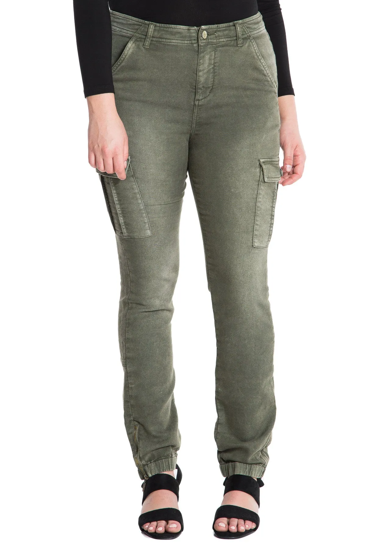 Terry relaxed jogger in Clover