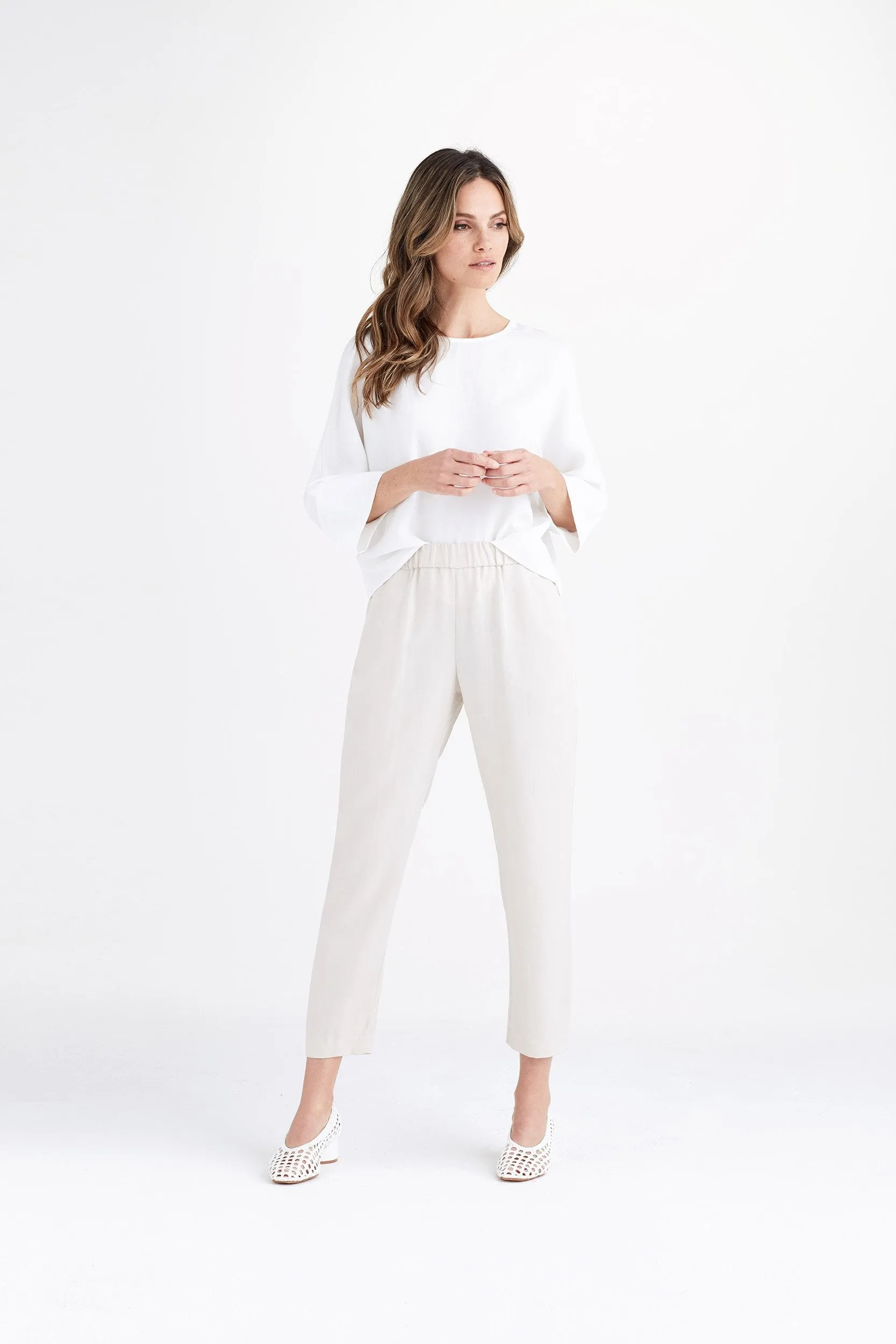 The Linen Tapered Pant