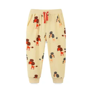 Toddler/Kid's All-over Cartoon Print Design Pants