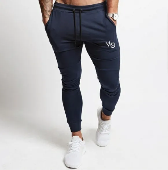 Trend men's large size tight-fitting casual sweatpants