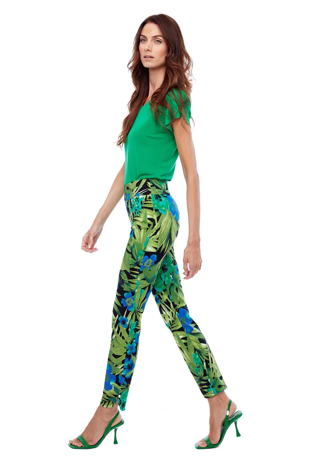 UP! Maui Petal-Slit Slim Pant - 67751UP