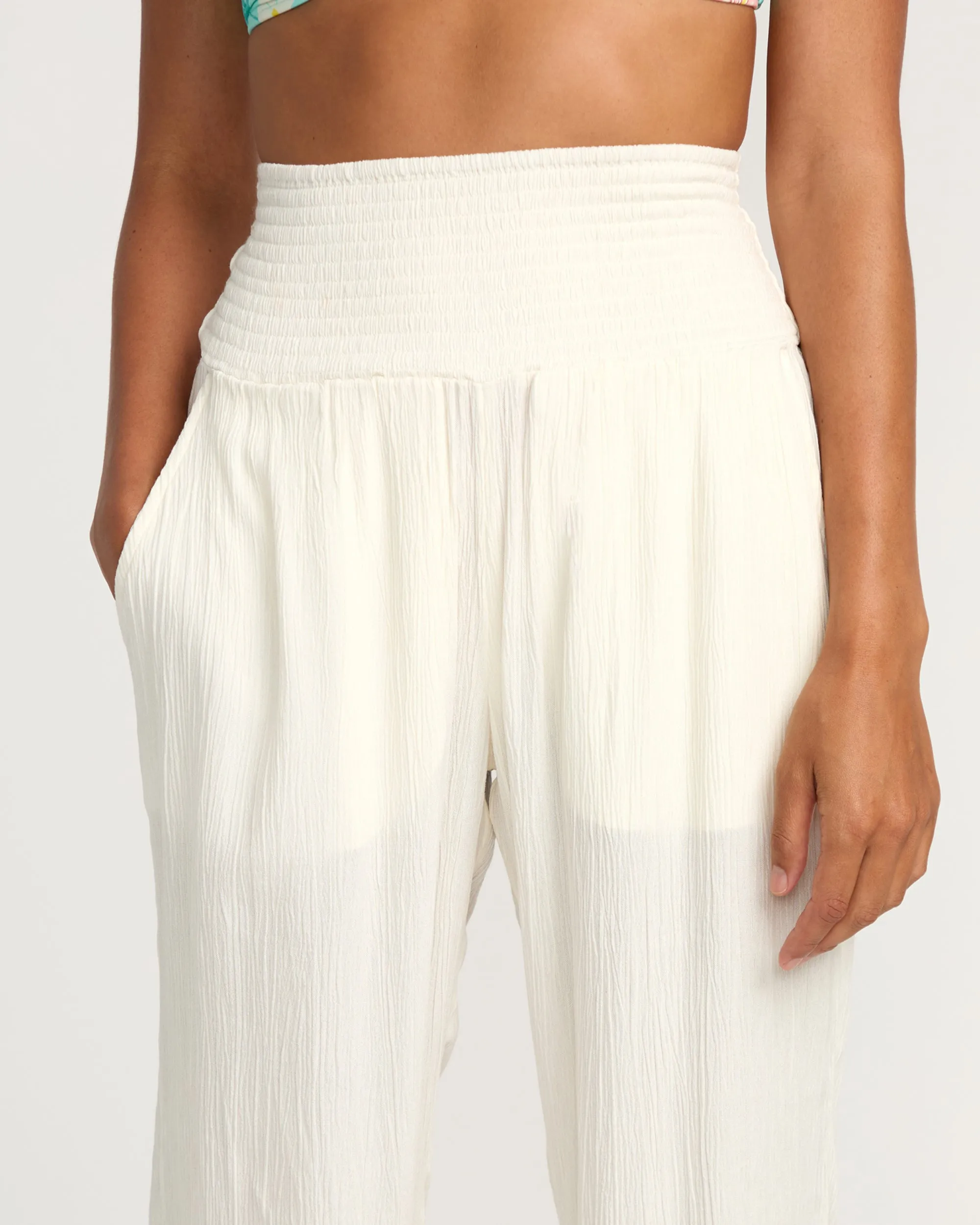 Womens Castaway Pant - Coconut Milk