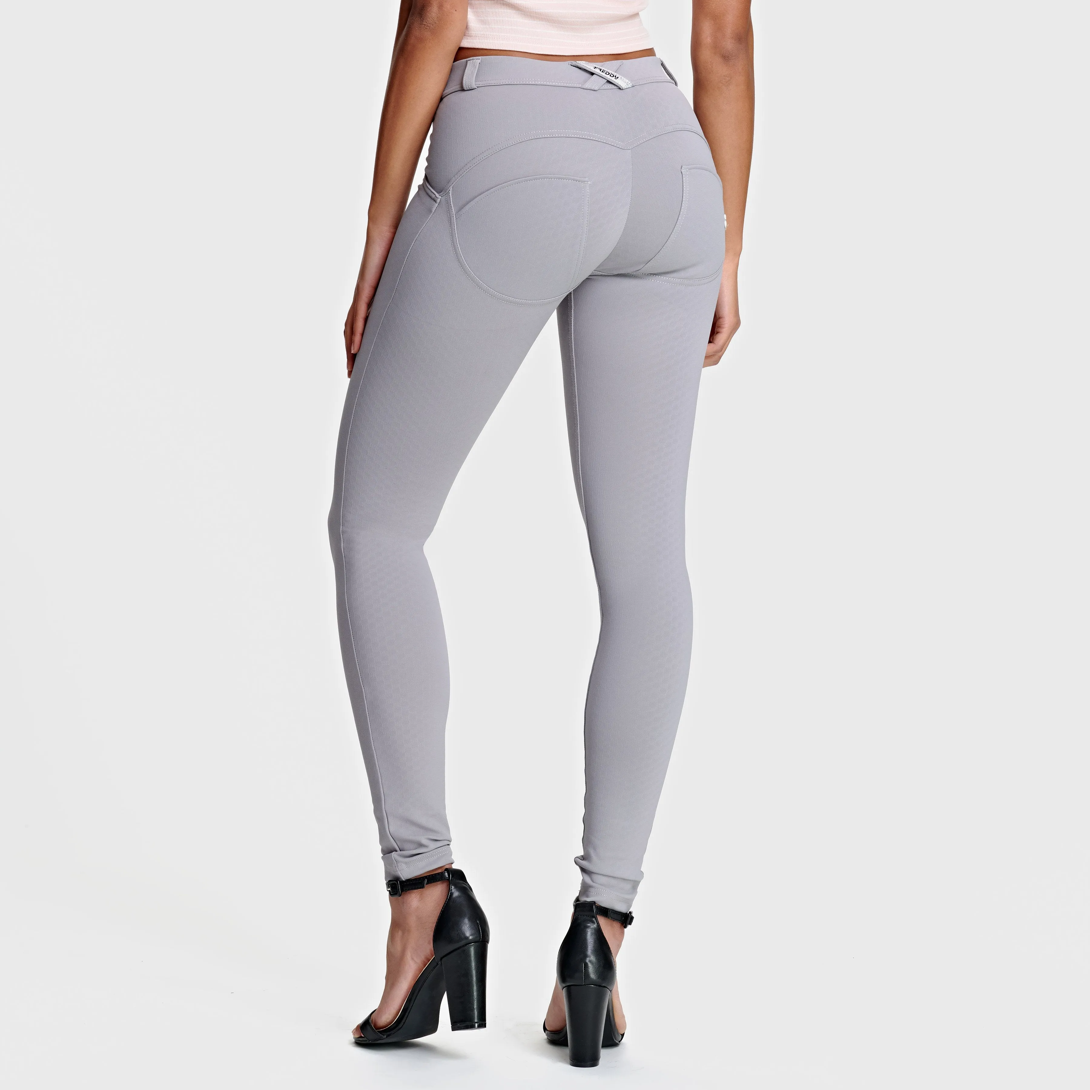 WR.UP® Thick Layered - Mid Waist - Full Length - Grey