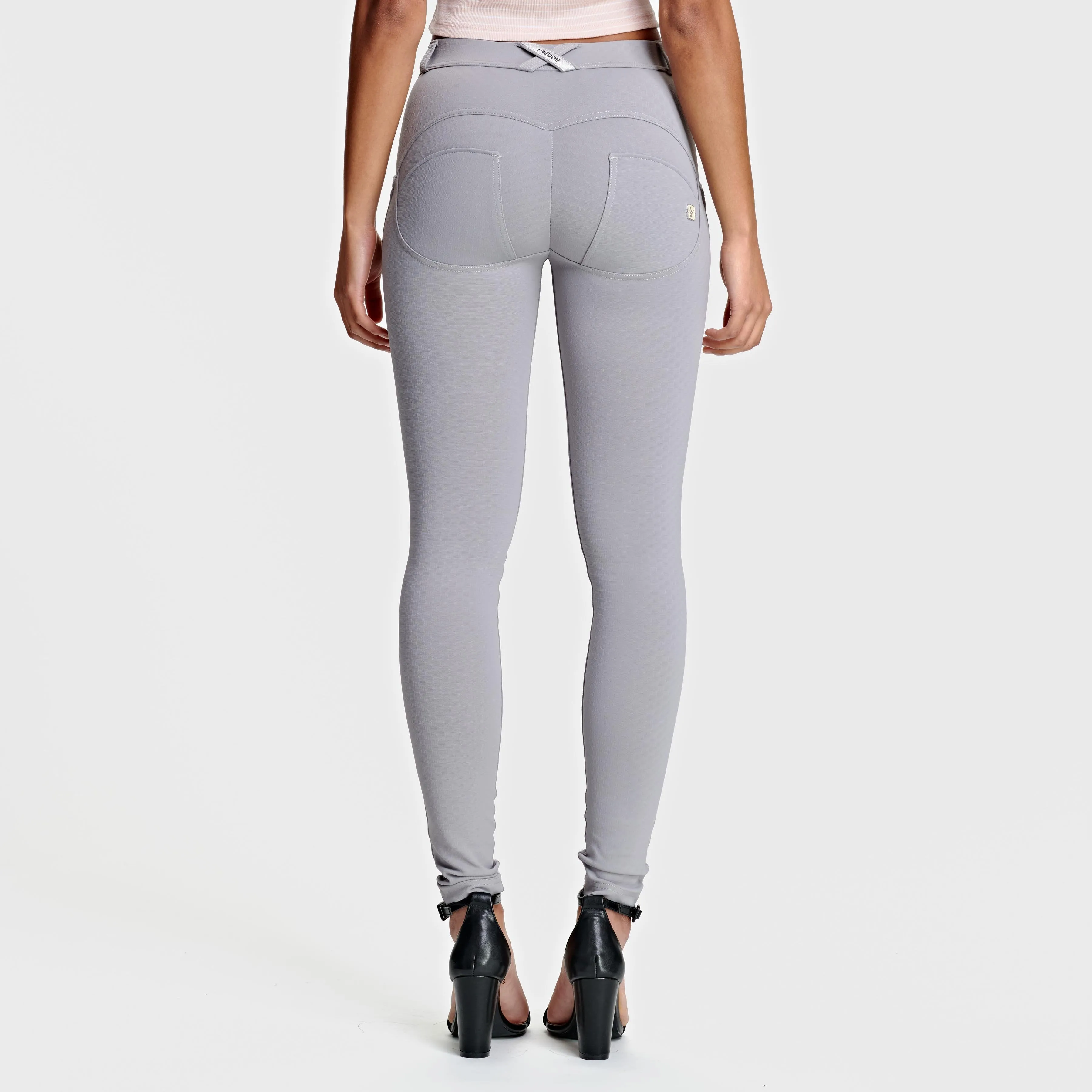 WR.UP® Thick Layered - Mid Waist - Full Length - Grey